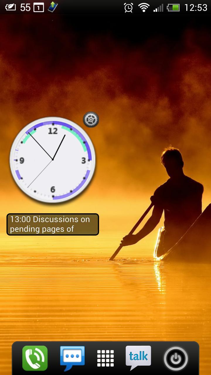 Business Clock Widget - Free