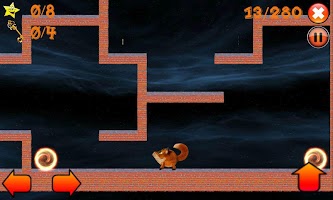 Leaping fox