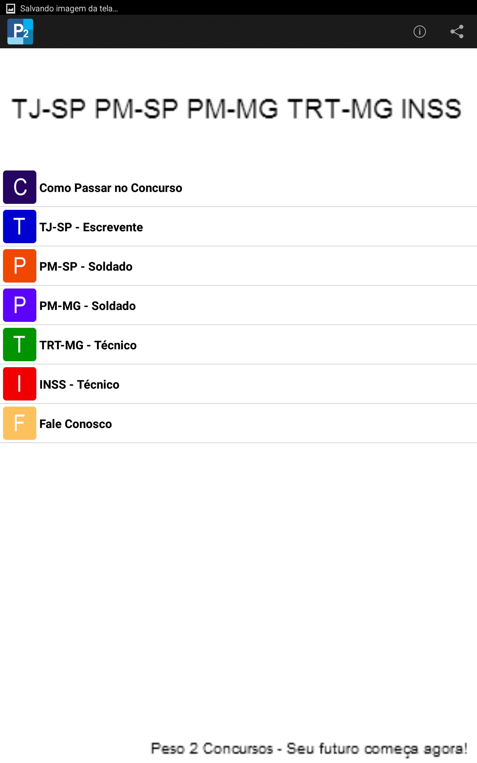 Peso 2 Concursos