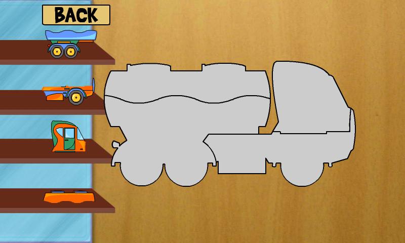 Kids Puzzle - City Cars