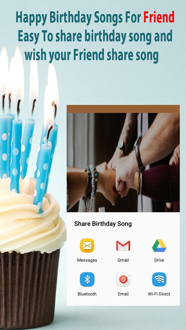 Happy Birthday Songs For Friends