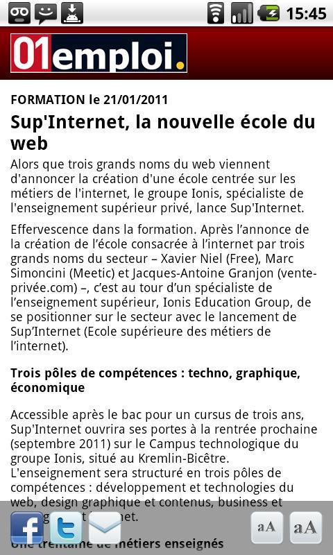 01 emploi