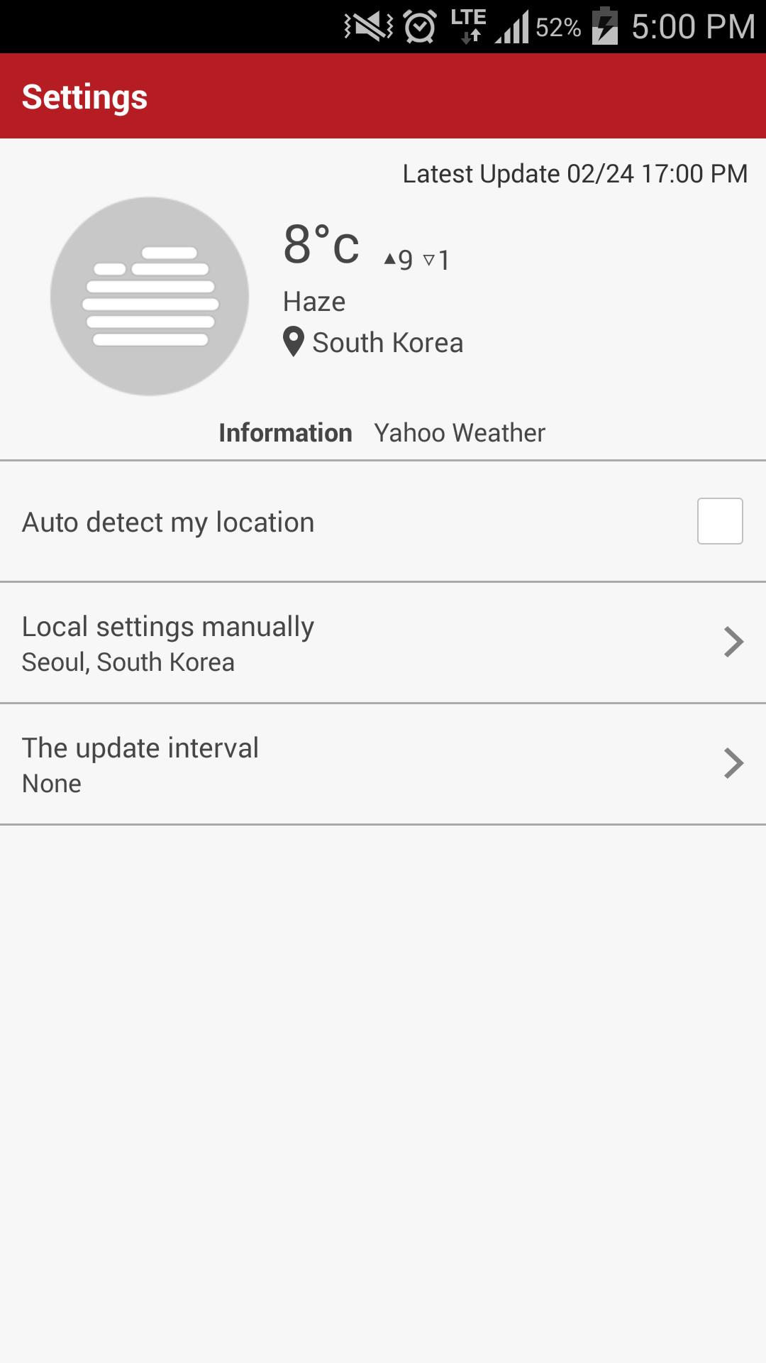 KIA Clock Widget