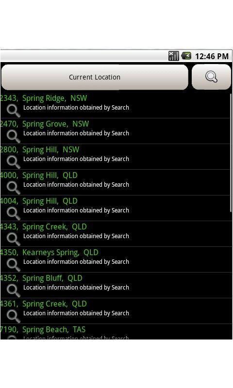 Australian Postcode Search