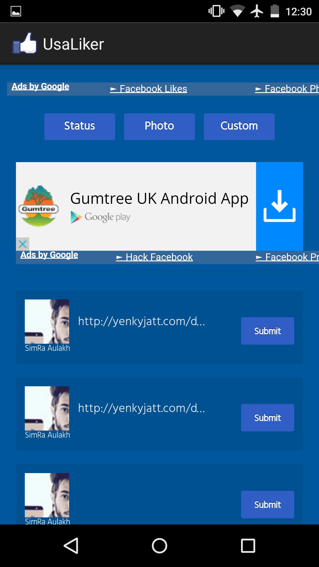Fb Auto Liker - Get fb likes