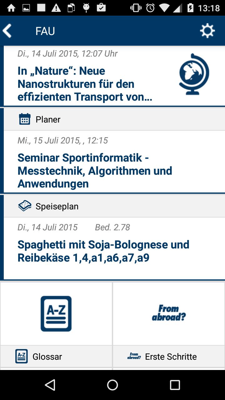 FAU App