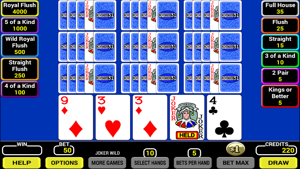 Ten Play Poker