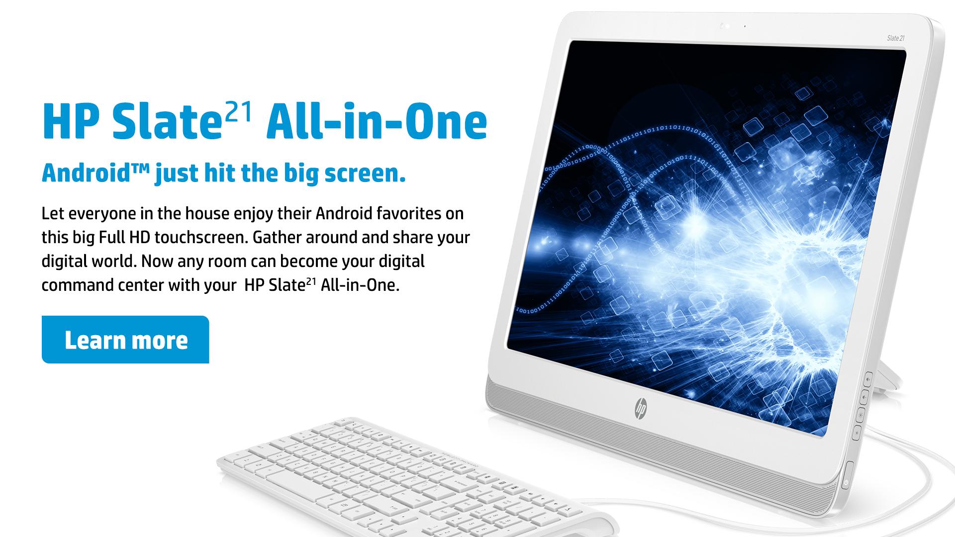 HP Slate 21 Screensaver