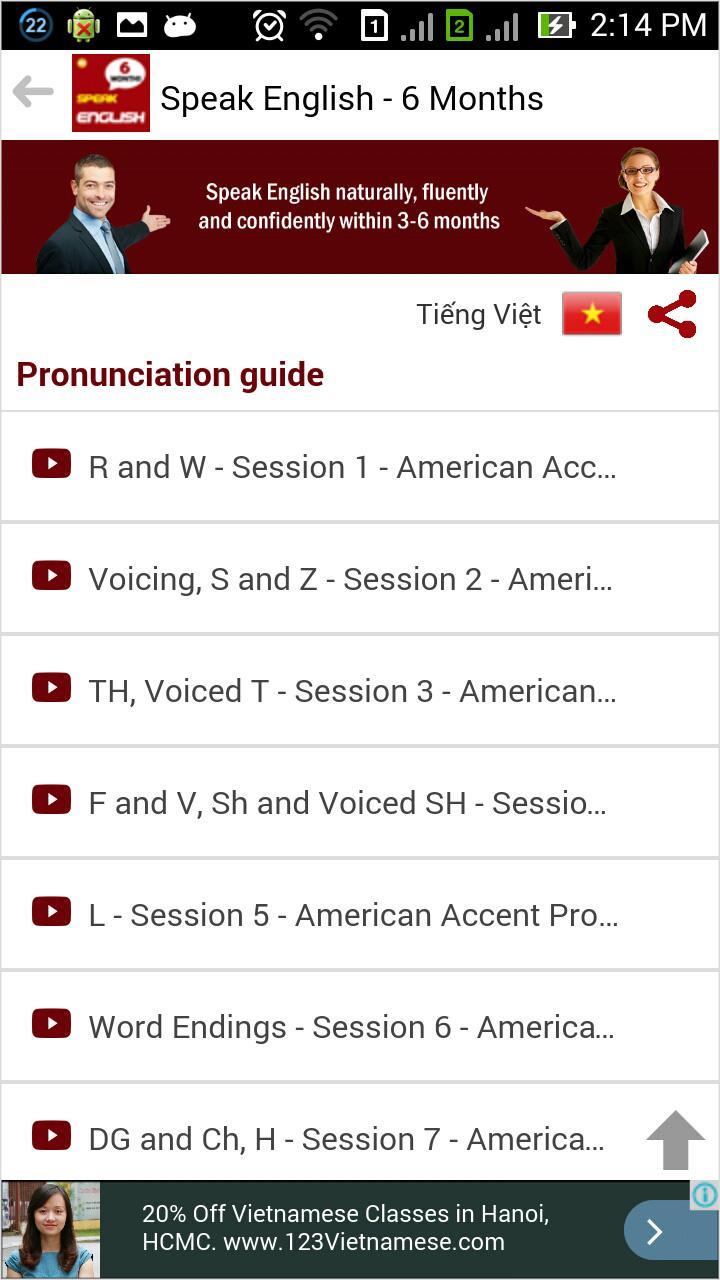 English in 6 Months