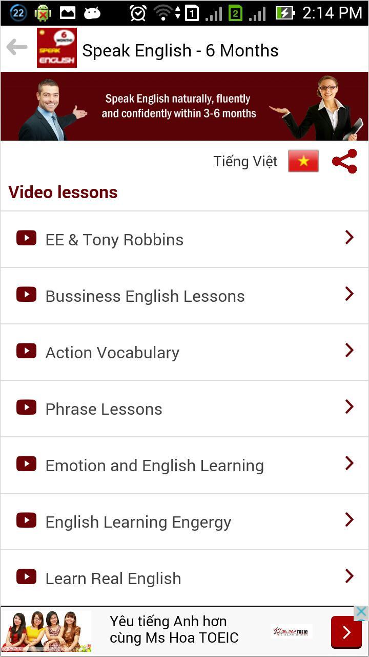 English in 6 Months