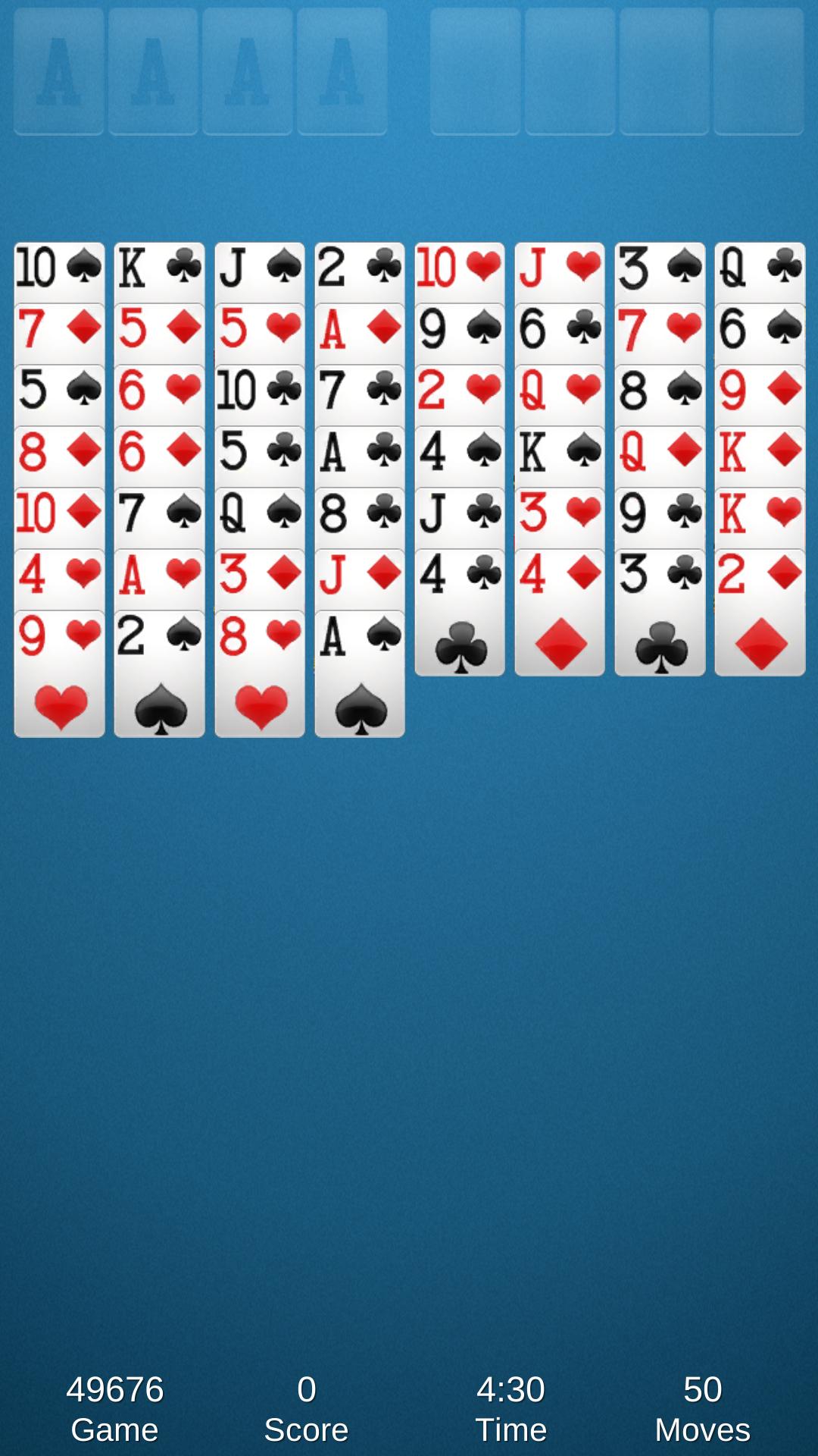 FreeCell  Solitaire