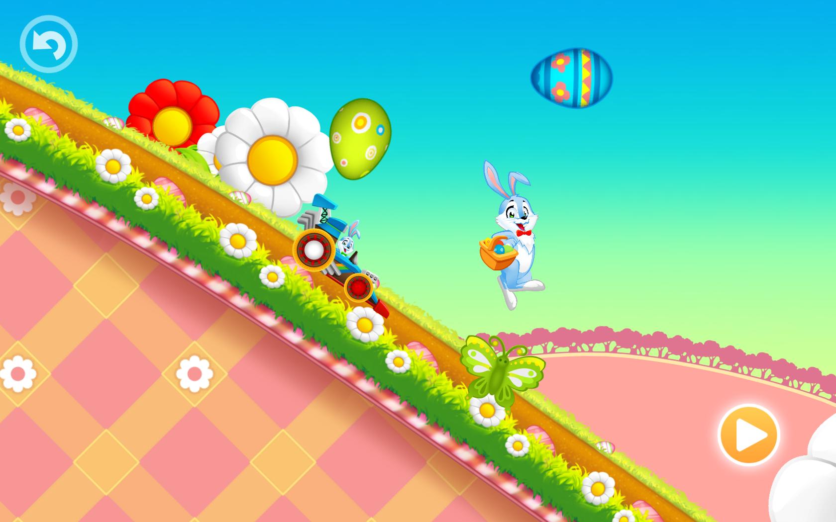 Happy Easter Bunny Racing