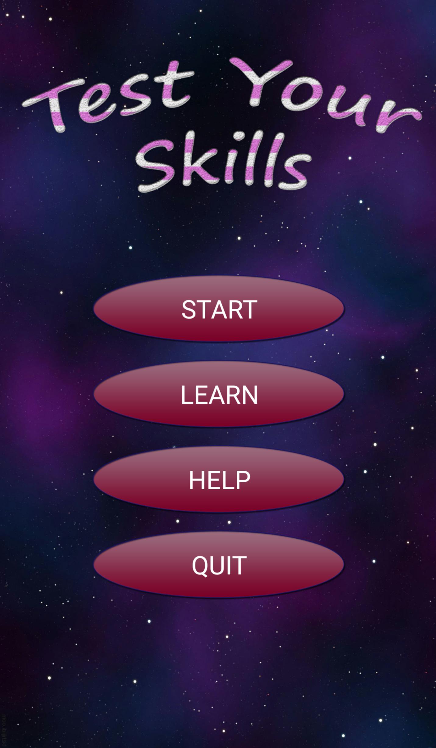 Test Your Skills