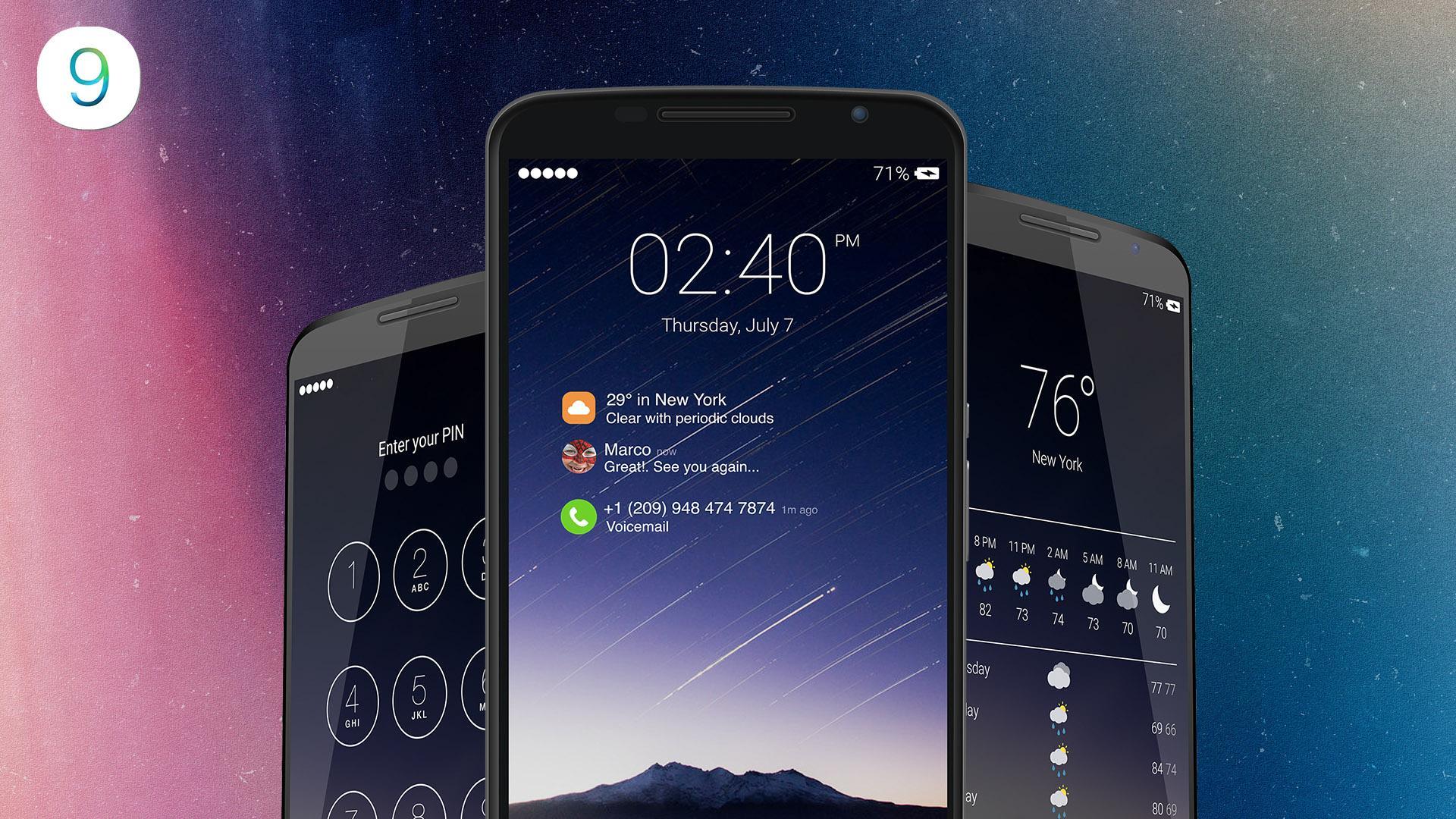 Lock Screen IOS9