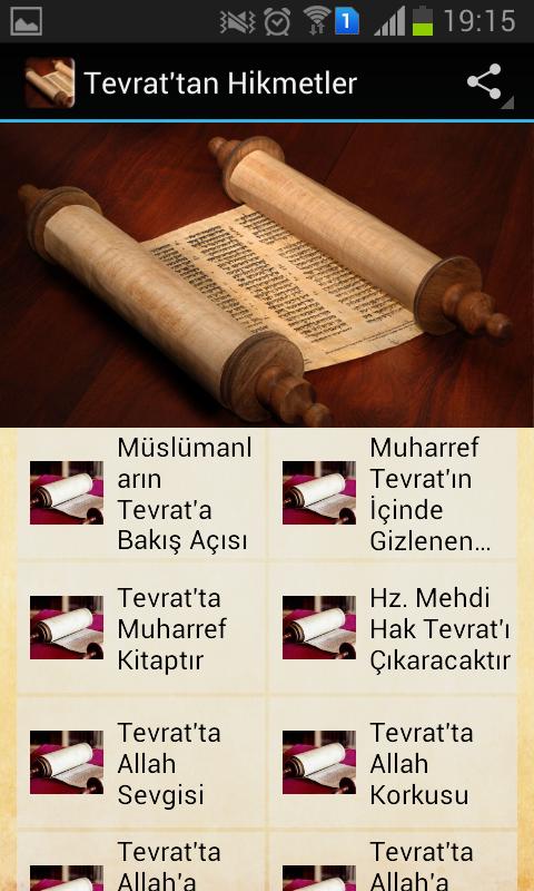Tevrattan Hikmetler