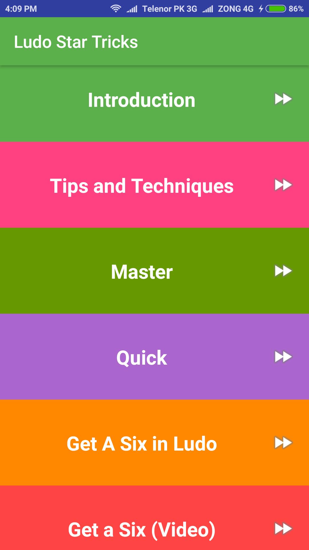 Guide for Ludo