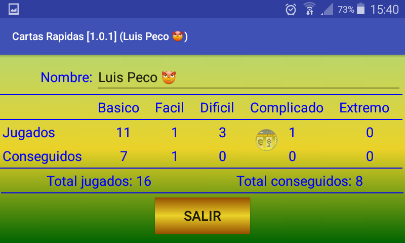 Cartas rapidas