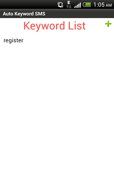 Auto SMS