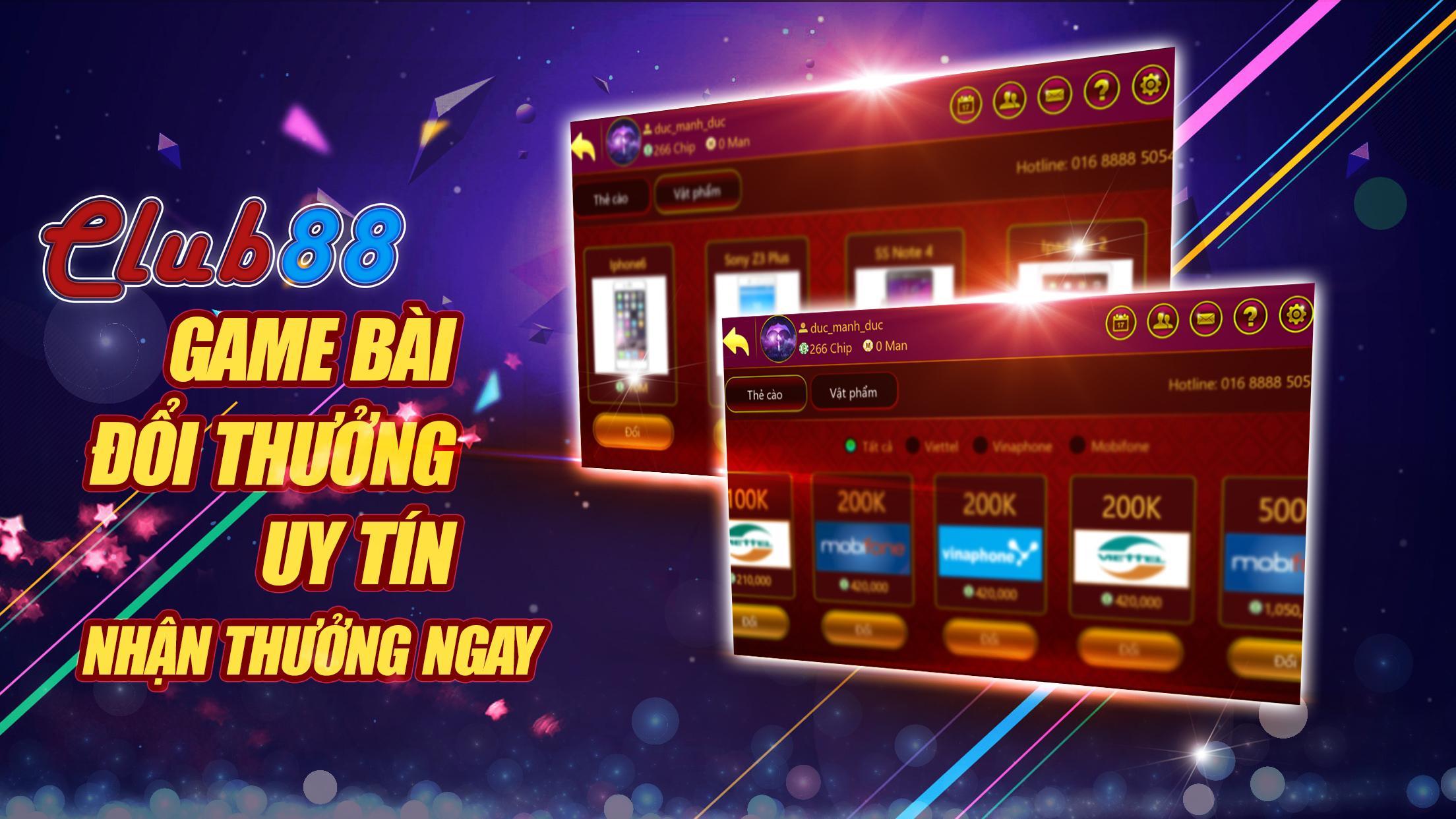 Club88 - Danh Bai Doi Thuong