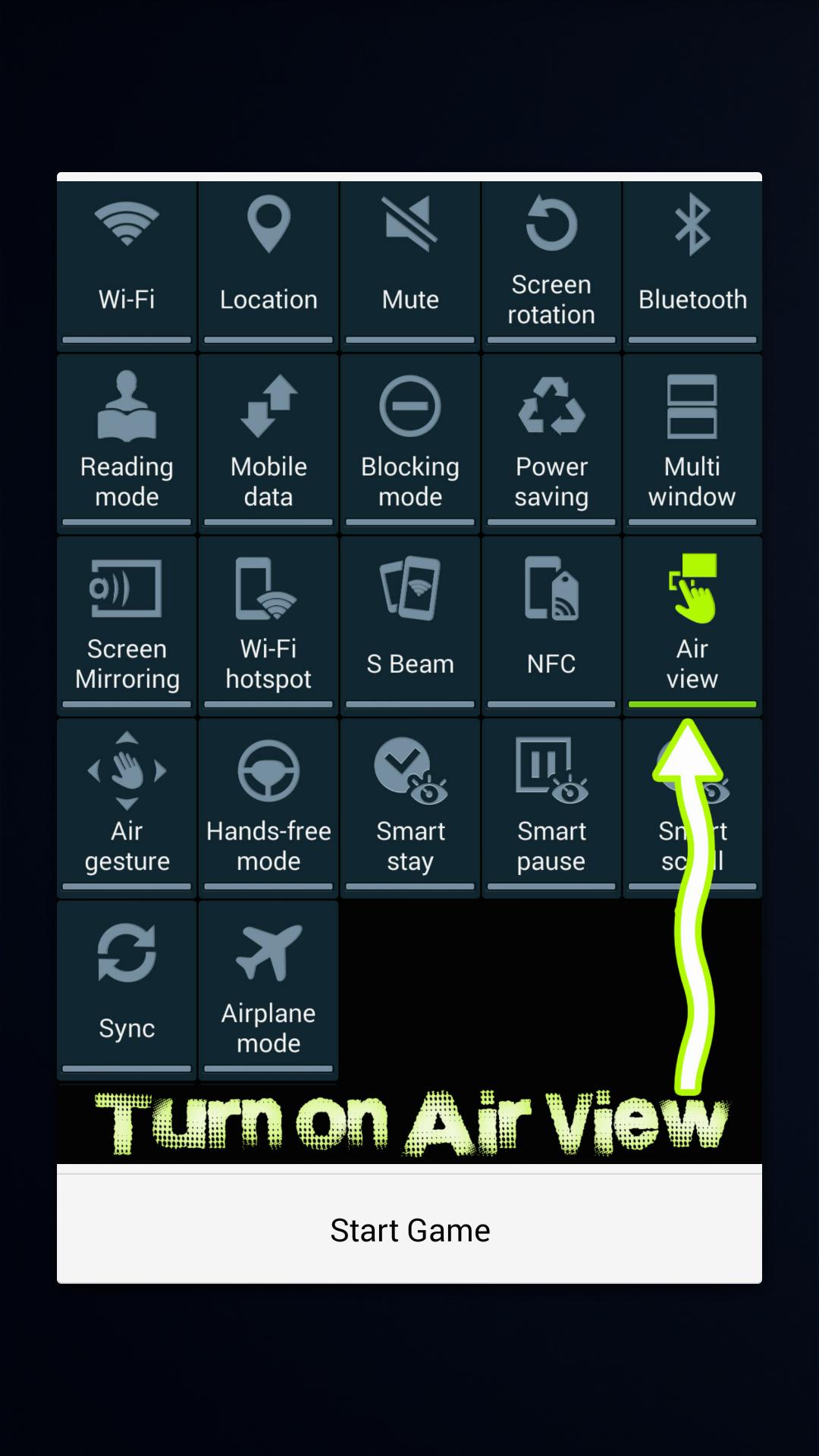 Air View Stars