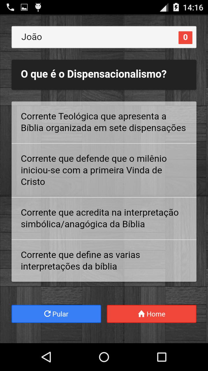 Perguntas de Teologia