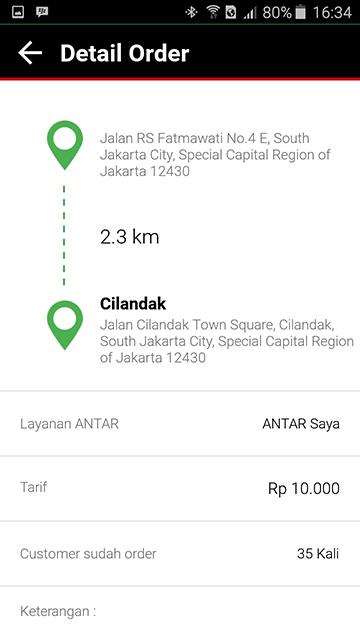 ANTAR Pengemudi