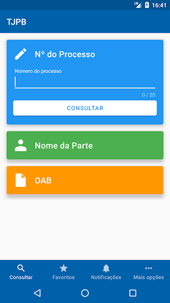 Consulta Processual - TJPB