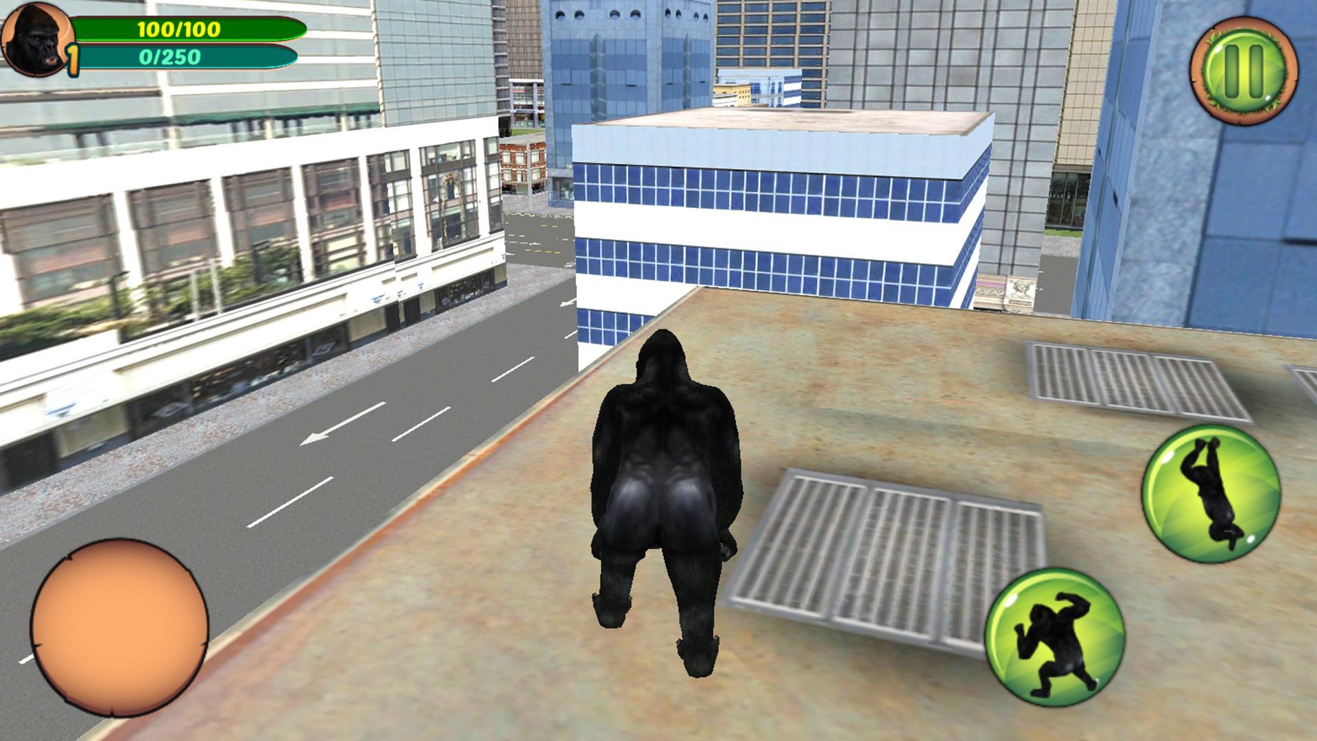 Real Gorilla vs Zombies - City