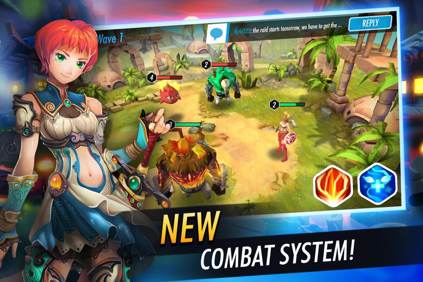 Heroes of Rings: Dragons War - Fantasy Quest Games