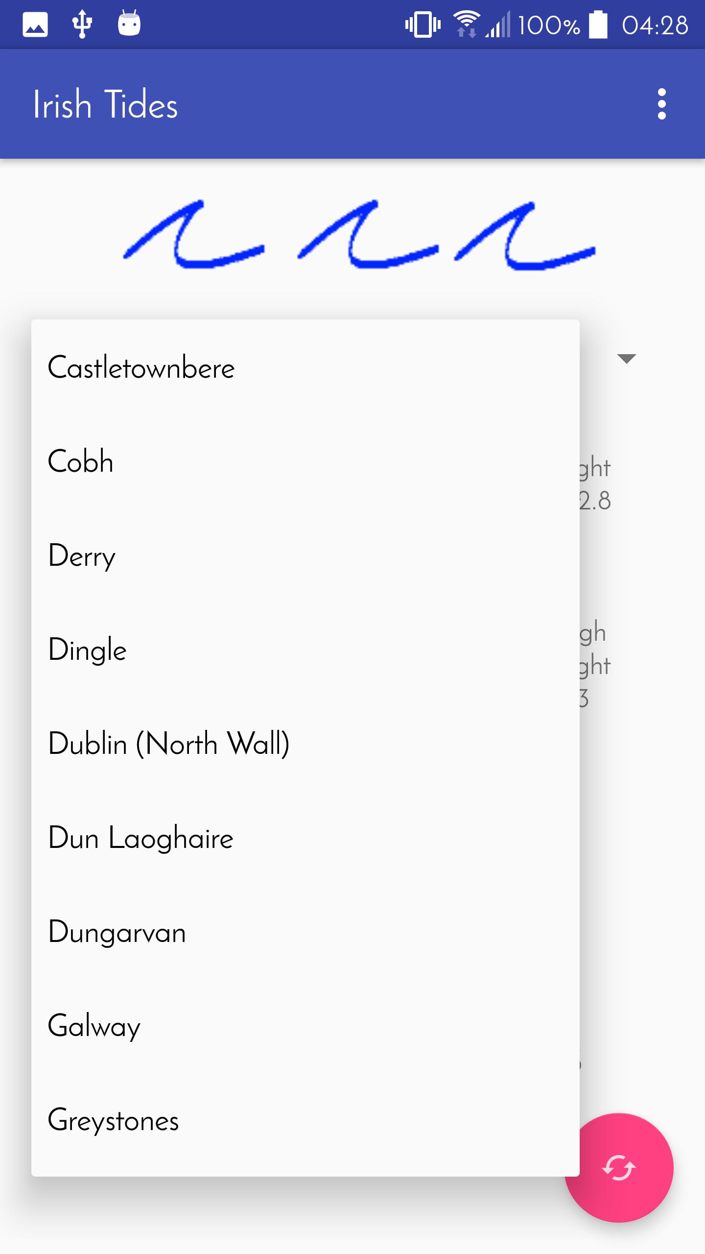 Irish Tide Levels