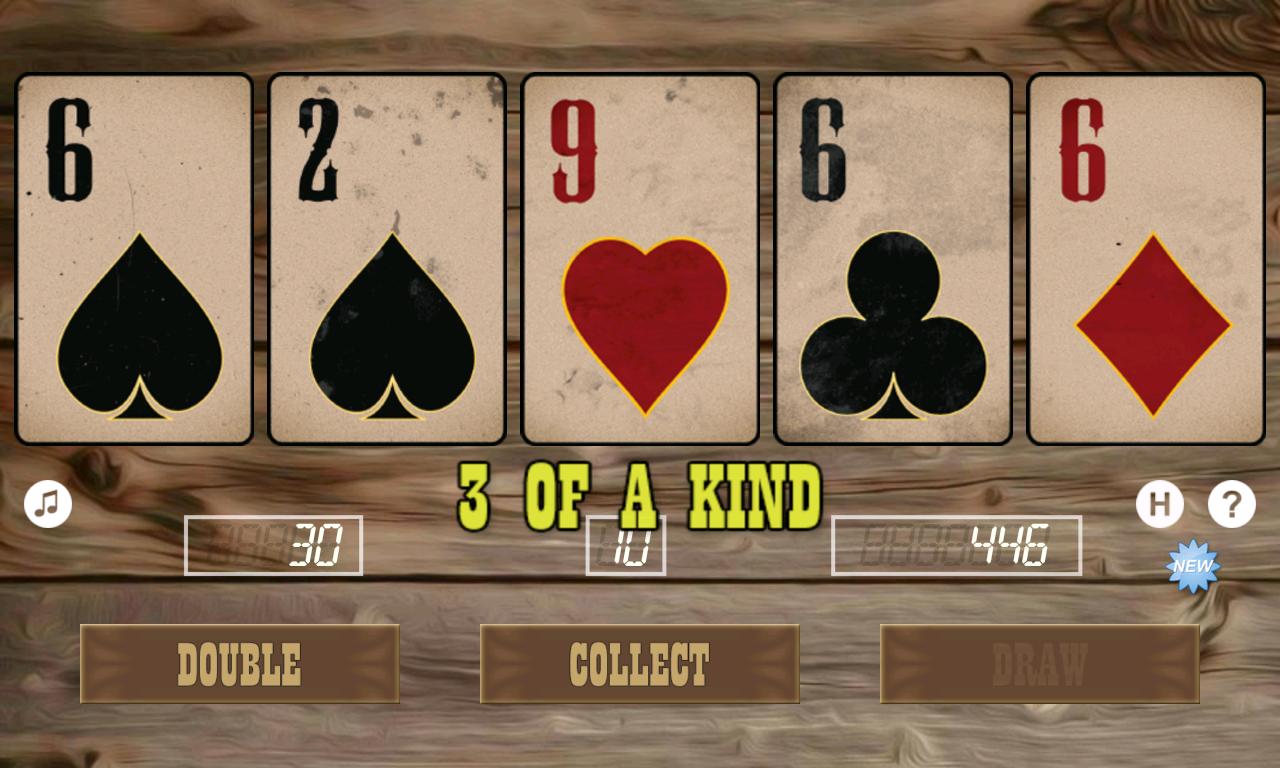 Wild West Video Poker