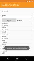 Scrabble Word Finder