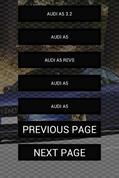Engine sounds of A5