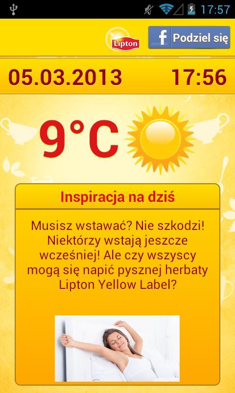 Budzik Lipton