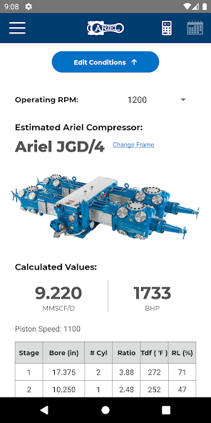 Ariel Quick Size
