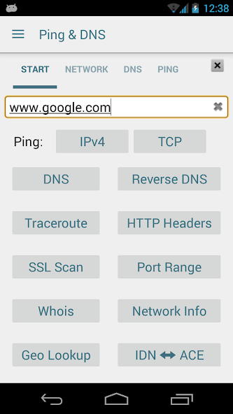 Ping & Net
