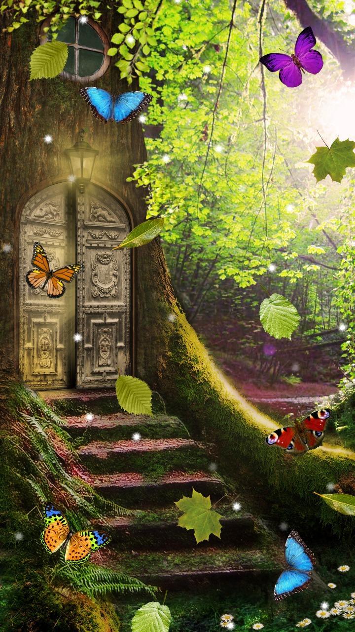 Magic forest live wallpaper
