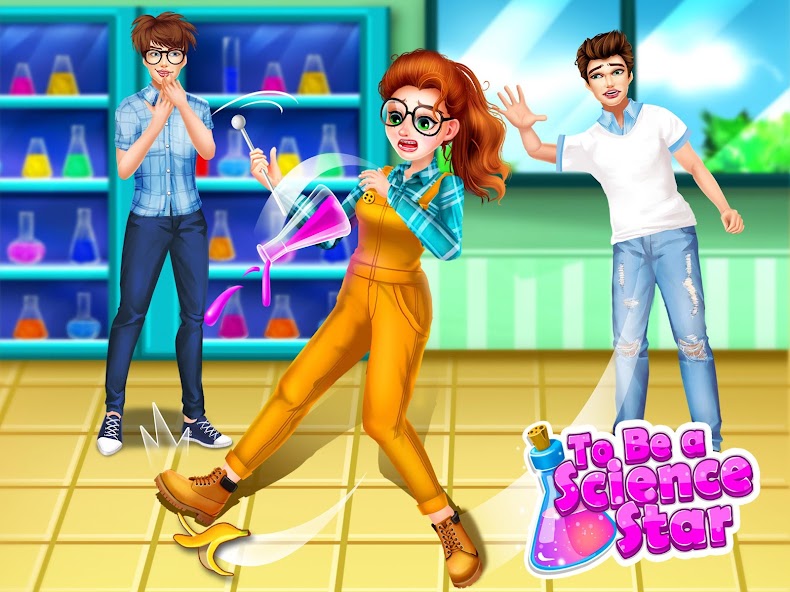 Science Girl vs School Bully -
