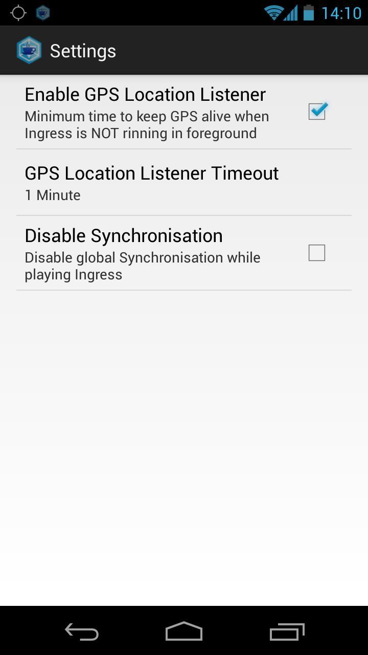 Ingress WakeLock