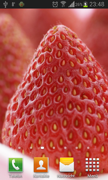 Strawberry Live Wallpaper