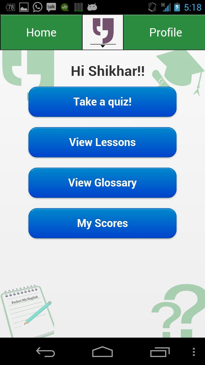 Perfect My English
