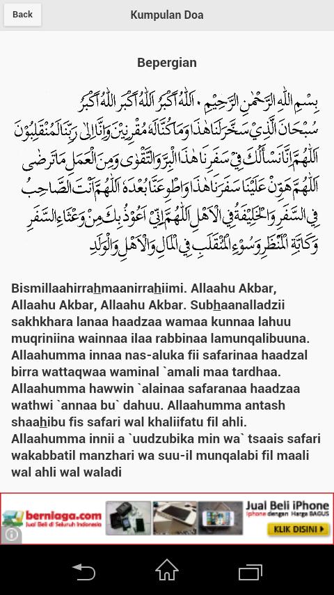 Doa-Doa di Al-Qur'an / Hadits