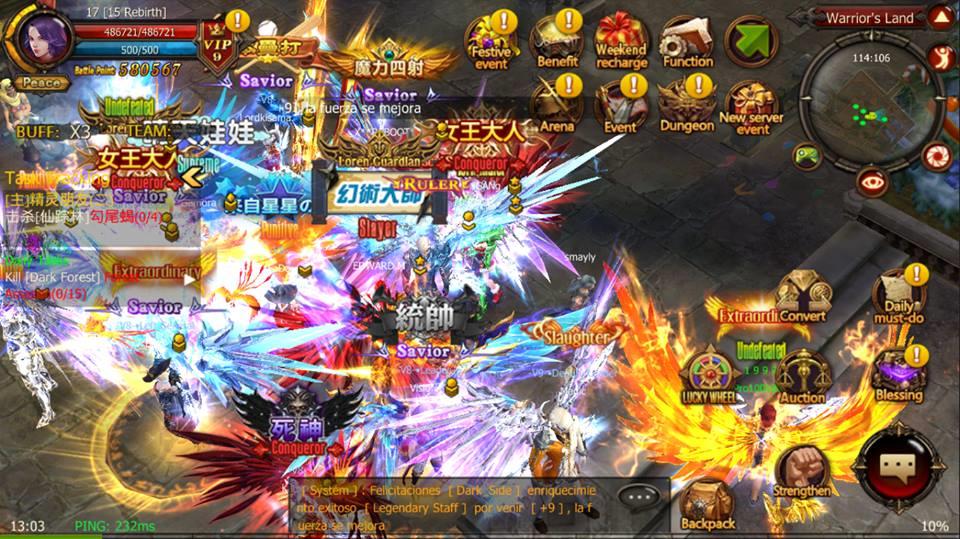RAGE MU: English