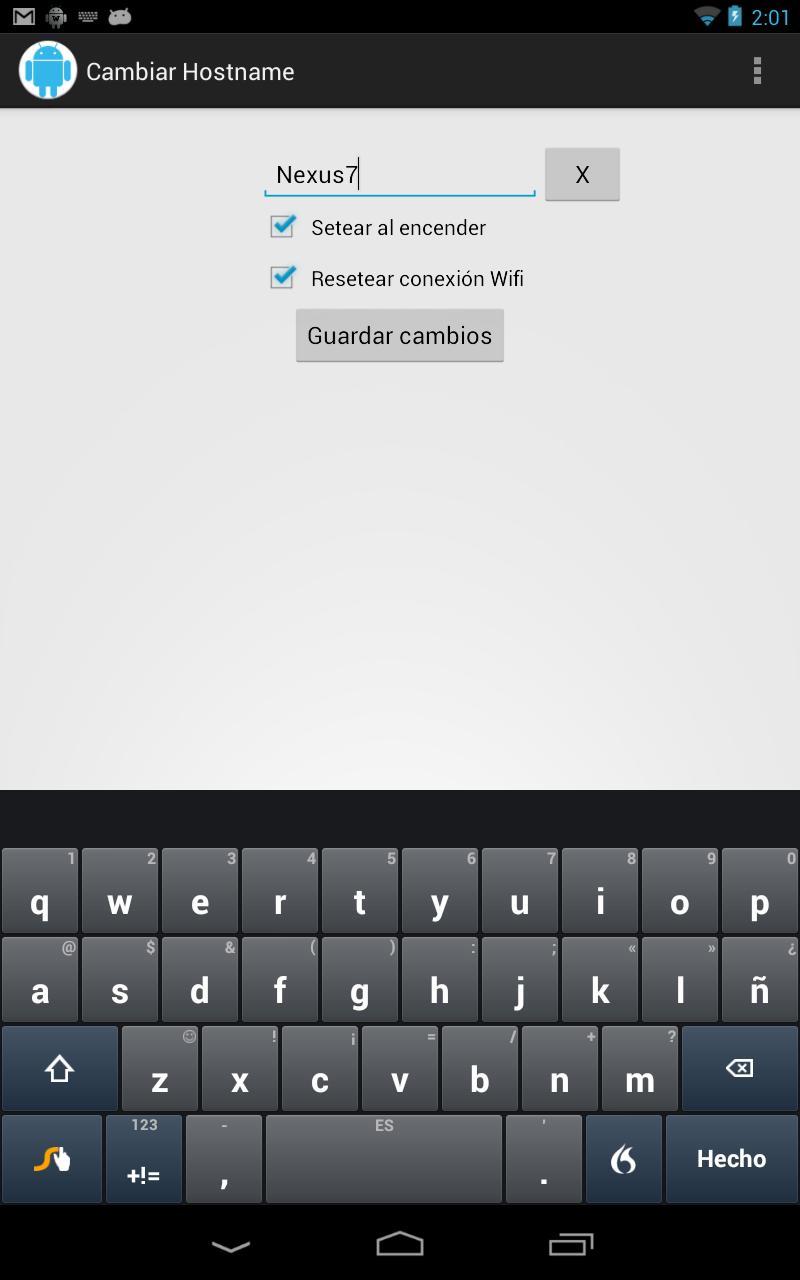 Change Hostname