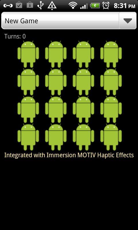 Haptic Memory Match