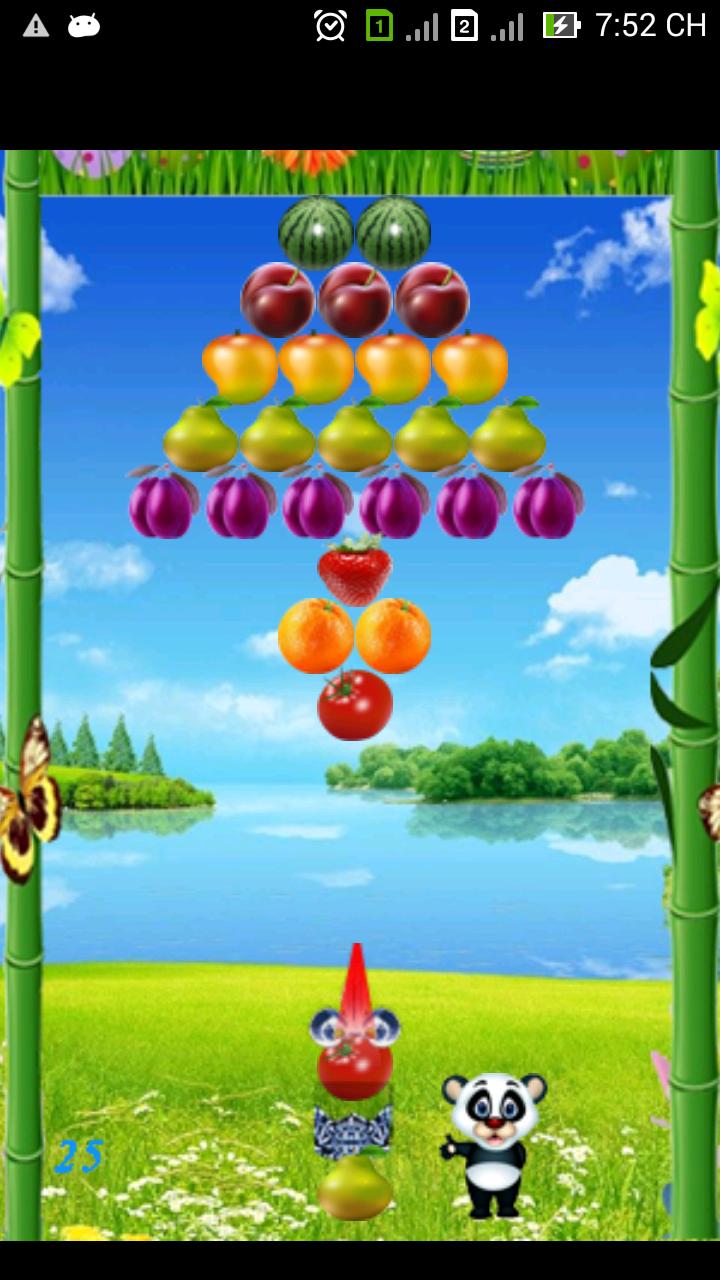 Panda Fruits Bubble