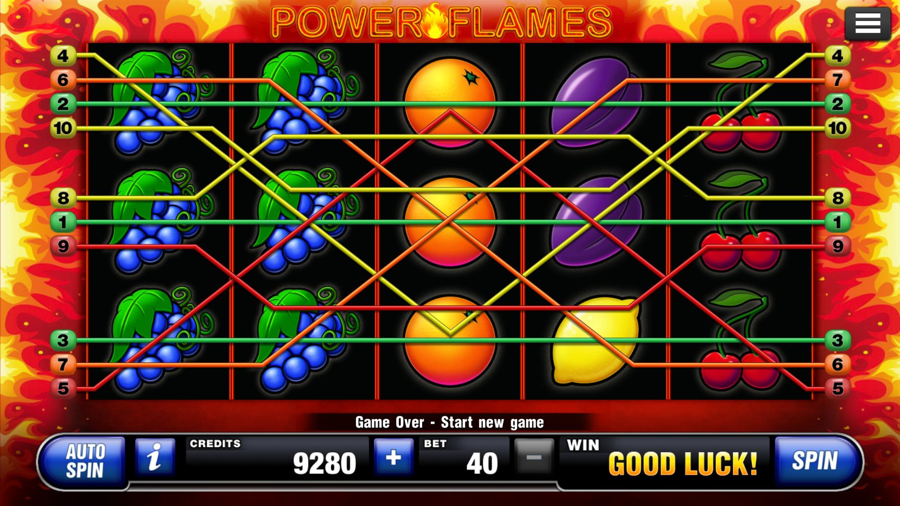 Power Flames Slot