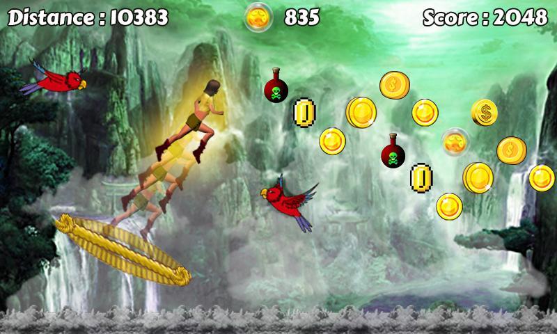 Temple Flying Game