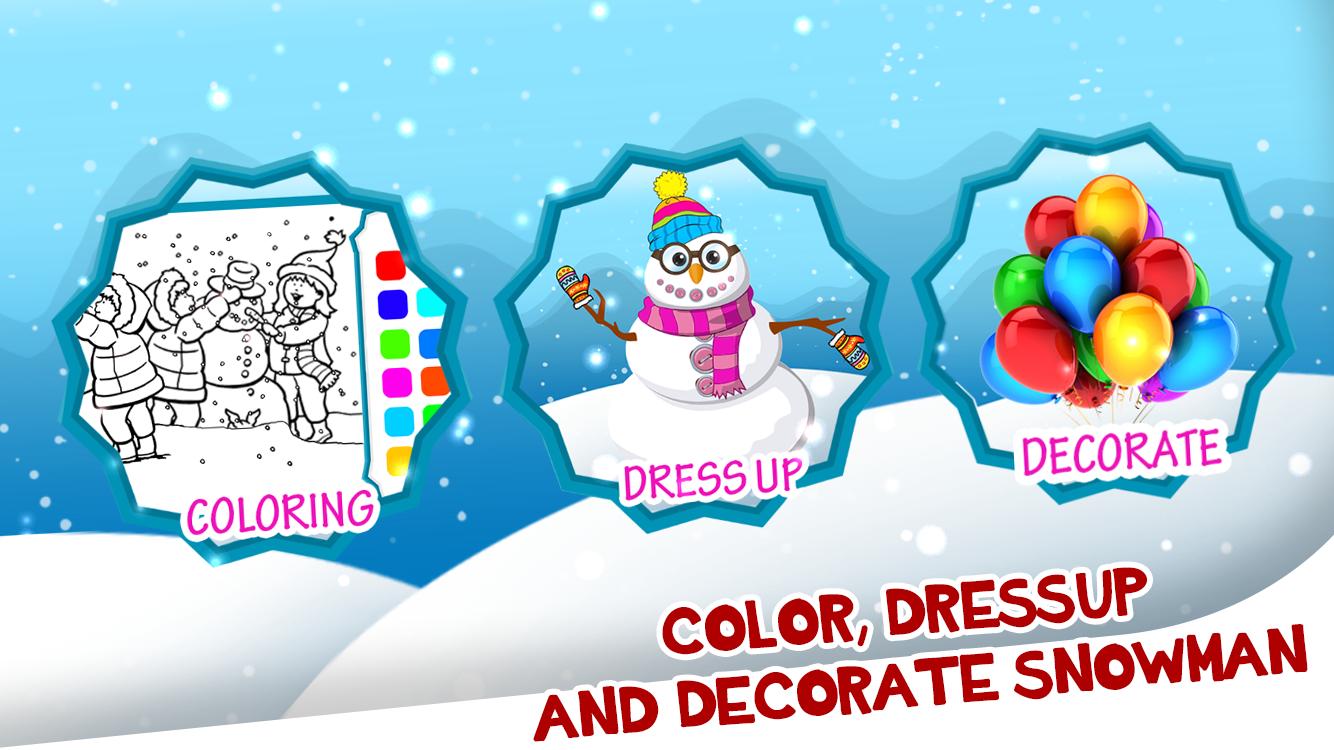 Christmas Snowman- Snow pop
