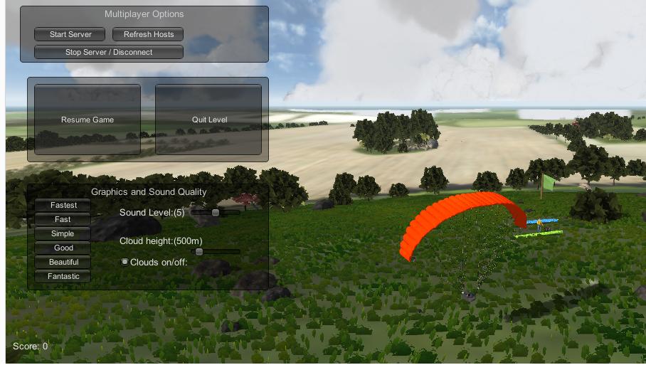3D Paraglider